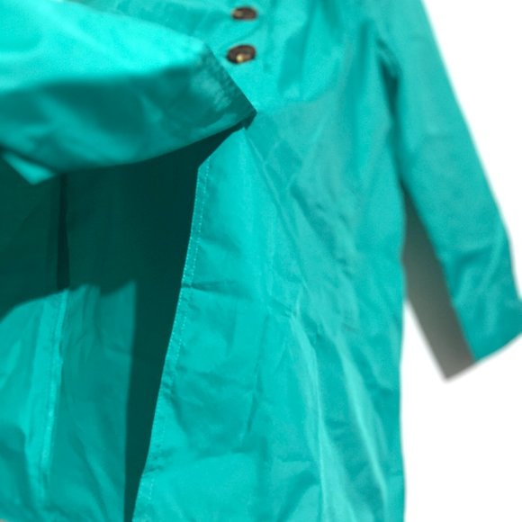 Button-Up Hooded Rain Jacket - Picture 8 of 11